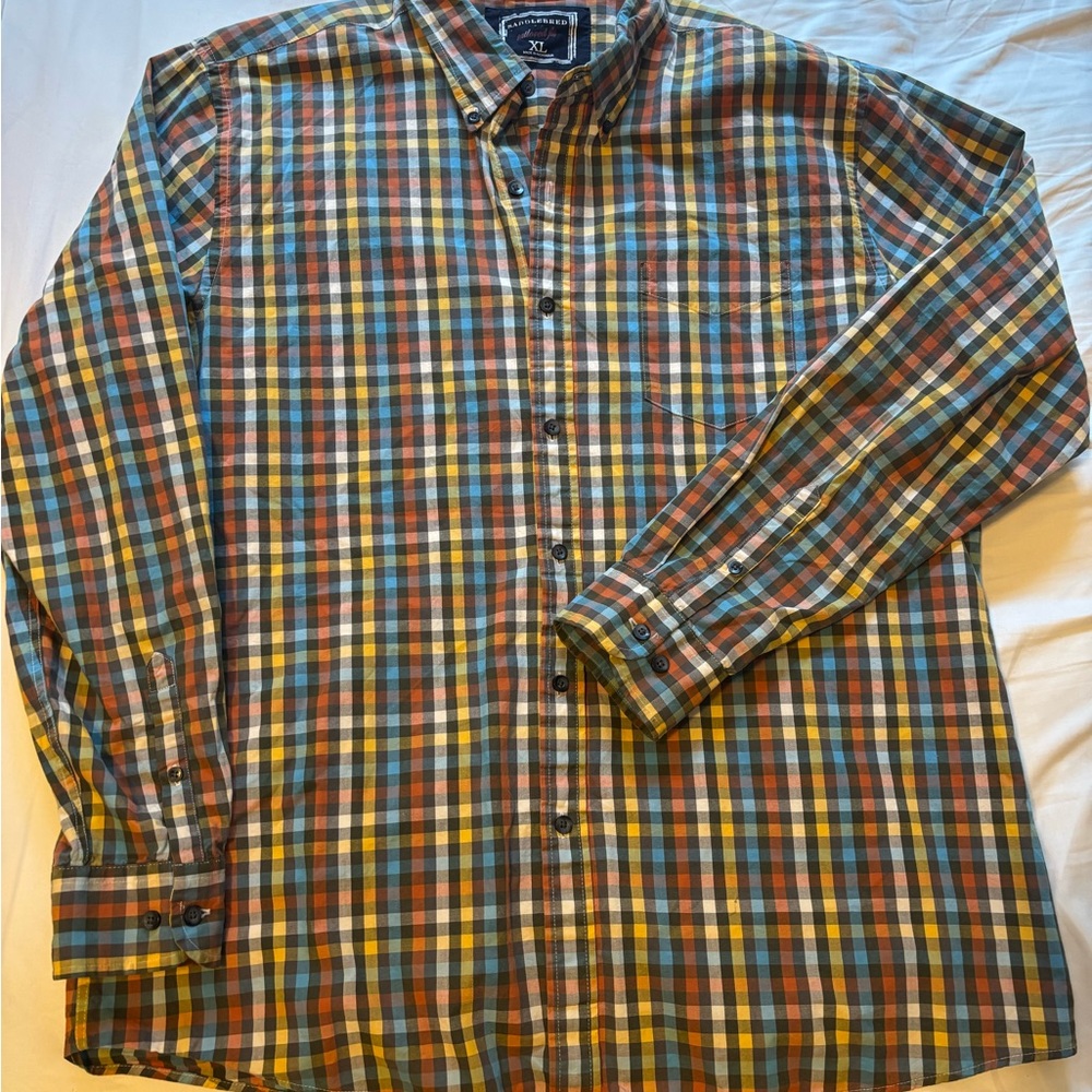 🚨2 for $12🚨 Colorful Plaid/Gingham Shirt